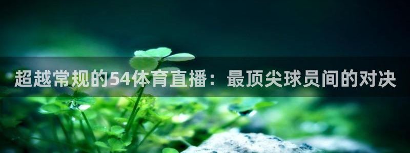 山猫足球免费直播高清视频：超越常规的54体育直播：最顶尖球员间的对决