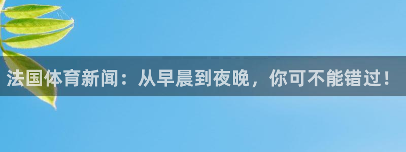 山猫免费体育赛事在线观看：法国体育新闻：从早晨到夜晚，你可不能错过！