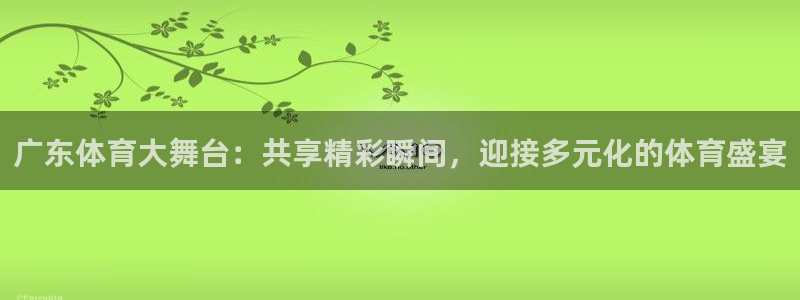 山猫直播体育直播：广东体育大舞台：共享精彩瞬间，迎接多元化的体育盛宴